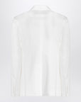Dolce & Gabbana Dolce&Gabbana White single-breasted cotton jacket