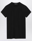Dolce & Gabbana Dolce&Gabbana Black t-shirt with logo embroidery