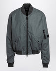 Dolce & Gabbana Dolce&Gabbana Light grey linen bomber jacket