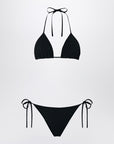 Hunza G. Hunza G Gina triangle bikini set in black