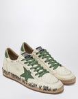 Golden Goose Sneaker Ballstar white/green