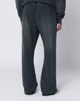 Golden Goose Distressed-effect black jogger pants