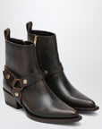Golden Goose Debbie boot brown with removable buckle