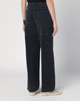 Golden Goose Wide black trousers in denim