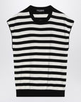 Dolce & Gabbana Dolce&Gabbana Sleeveless kimono-style striped sweater
