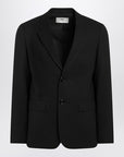 Ami Paris Single-Breasted Jacket Black Wool