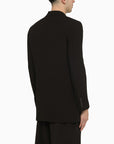 Ami Paris Black wool single-breasted jacket