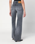 HAIKURE Grey washed effect Korea jeans