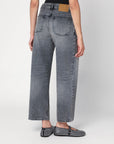 HAIKURE Grey washed effect jeans