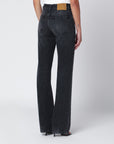HAIKURE Black washed-effect Star jeans