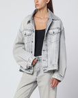 HAIKURE Light gray New Janet denim jacket