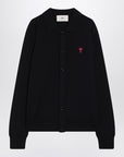 Ami Paris Ami De Coeur night blue cardigan