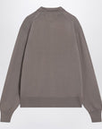 Ami Paris Ami De Coeur ash-coloured cardigan