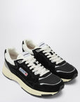 AUTRY Hyperway sneakers in black mesh and velvet