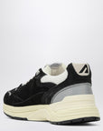 AUTRY Hyperway sneakers in black mesh and velvet