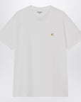 Carhartt WIP S/S Chase white Cotton T-Shirt