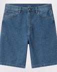 Carhartt WIP Landon blue denim shorts