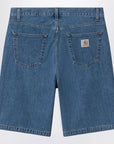 Carhartt WIP Landon blue denim shorts