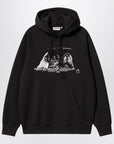Carhartt WIP Pepe Friends black hooded sweatshirt