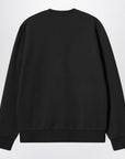 Carhartt WIP Script Embroidery Black Sweatshirt