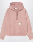 Carhartt WIP Hooded Hudson Sweatshirt in Daphne colour