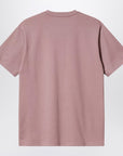 Carhartt WIP S/S Hudson Pocket T-Shirt in Daphne colour