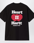 Carhartt WIP S/S Heart II Hartt T-Shirt in black