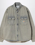 Carhartt WIP Tigan Shirt Jacket Blue/Leather