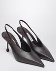 Jimmy Choo Isa 80 neckline color Merlot
