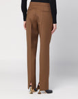 Jil Sander Brown wool trousers
