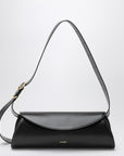 Jil Sander Large Cannolo shoulder bag in black