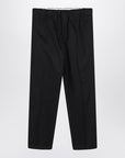 Jil Sander Navy blue cotton pants