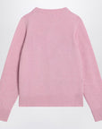 GANNI Pink sweater with poodle