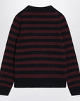 GANNI Striped sweater with poodle