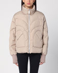 Khrisjoy Beige Corazon padded jacket