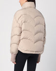 Khrisjoy Beige Corazon padded jacket