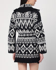 Alanui Jungle Beat black/white cardigan