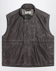 Our Legacy Firm brown vest with vintage effect