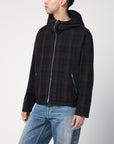 Our Legacy Riviera black/brown jacket with Check pattern