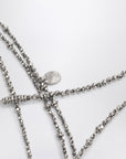 Brunello Cucinelli Hematite and Sterling Silver Bracelet