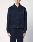 Wales Bonner Echo indigo blue denim jacket