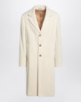 Brunello Cucinelli Ivory corduroy coat