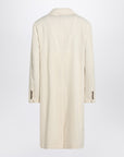 Brunello Cucinelli Ivory corduroy coat