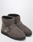 Brunello Cucinelli Boot in dove-colored suede