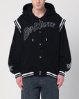 Off White Off-White™ Black bomber jacket in cotton with logo