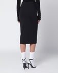 Off White Off-White™ Black pencil skirt with OFF logo