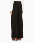 Marni Black wool palazzo trousers