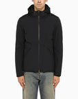 HERNO Blue padded nylon parka
