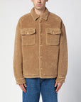 Palm Angels Camel Bear In Mind overshirt