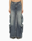 AMIRI Jeans baggy cargo in denim blue